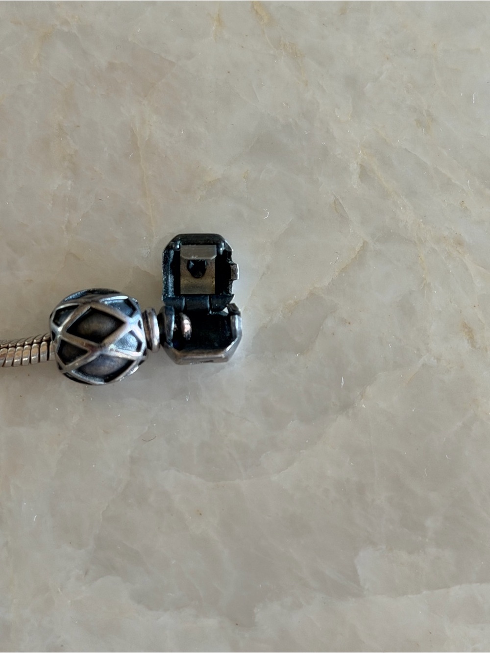 Pandora Sterling Silver Charm Bracelet with 11 Charms - Picture 7 of 7